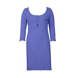 Blue Pointelle Nightie