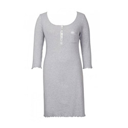 Grey Pointelle Nightie