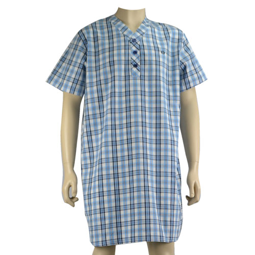 Woven Check Nightshirt