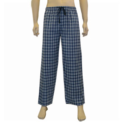 White Check Flannel Pant