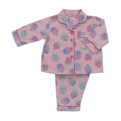 Cute Cupcakes Flannel Pjs