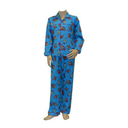 Friendly Robots Flannel Pjs