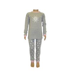 Grey Snowflake Pjs