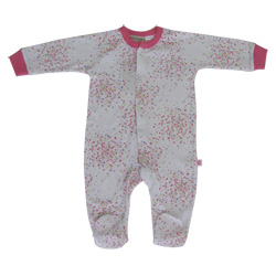 Rose Print Sleepsuit