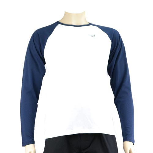 Navy Baseball Long Tee