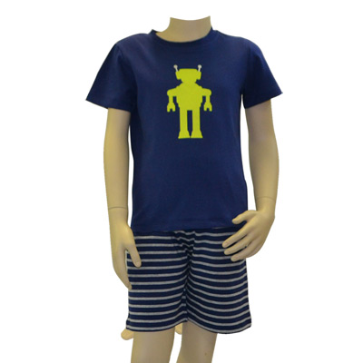 Neon Robot Pj Set