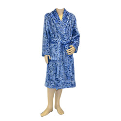 Blue Mosaic Robe