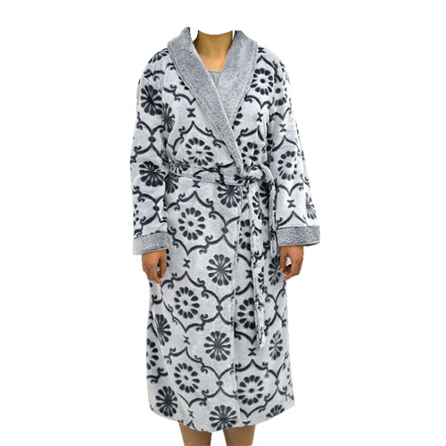 Midnight Embossed Robe