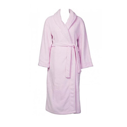Pink Fleece Robe