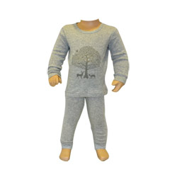 Winter Woods Grey Pjs