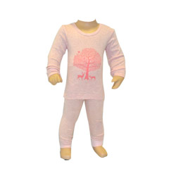 Winter Woods Pink Pjs