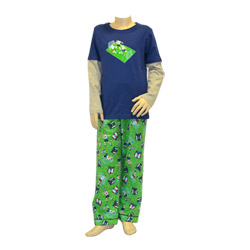 Soccer Time Long Tee Pjs