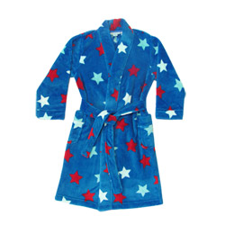 Star Print Robe