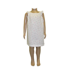 Clover Print Shirred Nightie