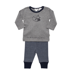 Grey Fox Print Pjs