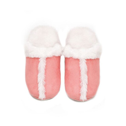 Pink Quartz Fur Scuffs