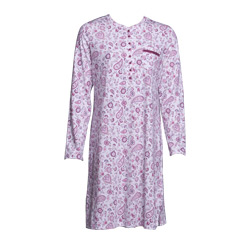 Paisley Print Knit Nightie