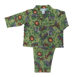 Animal Safari Flannel Pjs