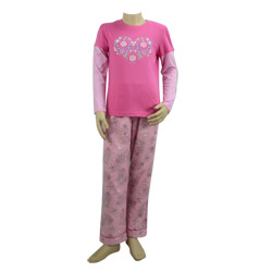 Floral Hearts Pj Set