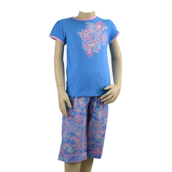 Paisley Print Pj Set