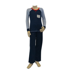 Navy Raglan Pjs